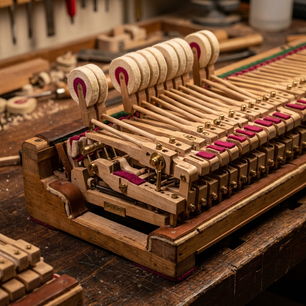 How High Humidity Causes Sluggish Piano Actions and Seized Keys